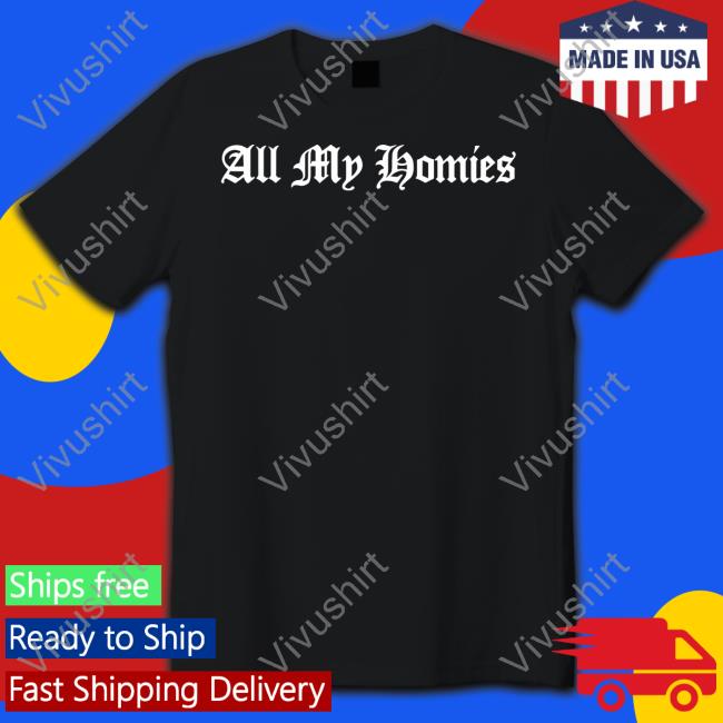 All My Homies Label Logo Sweatshirt
