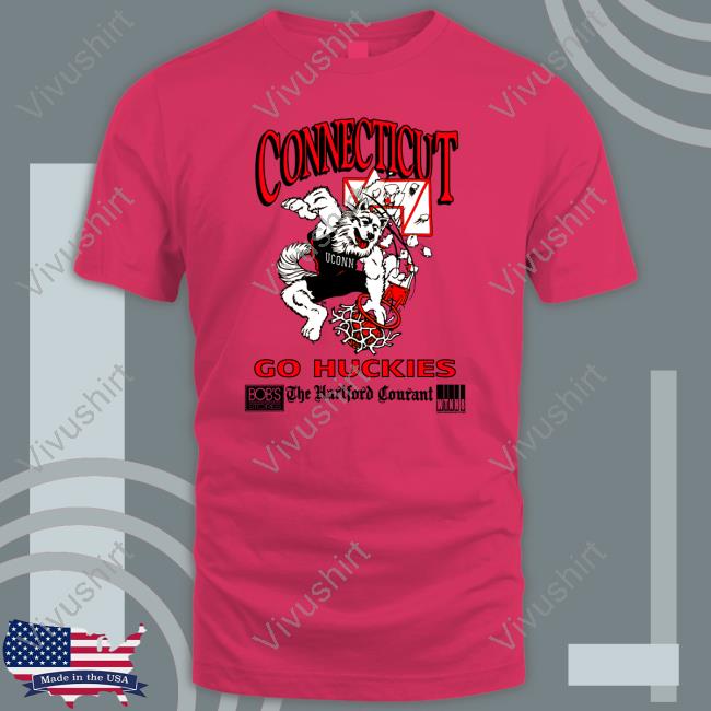 Official Connecticut Go Huskies T Shirt