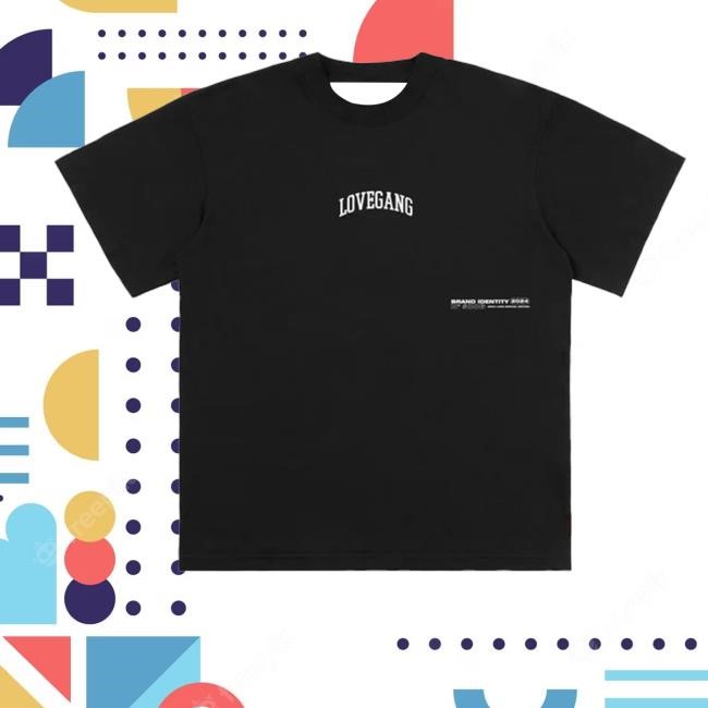 Lovegangbrand Merch Store Brand Identity ‘24 – T-Shirt (Bk) Hoodie