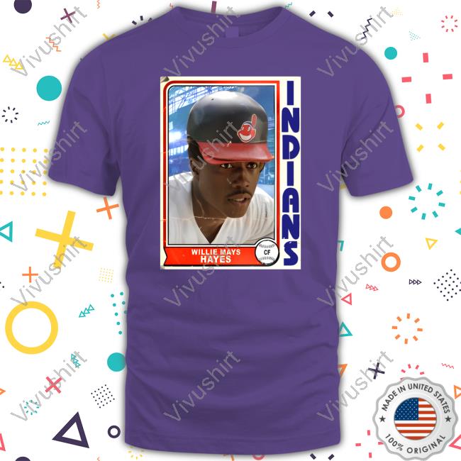 Baseball Chickie Willie Mays Hayes Retro Trading Shirt