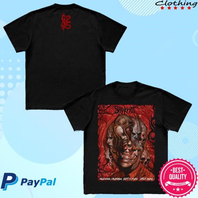 Slipknot Merch Store Slipknot 2024 Tour Inglewood 9/13 Crewneck Sweatshirt