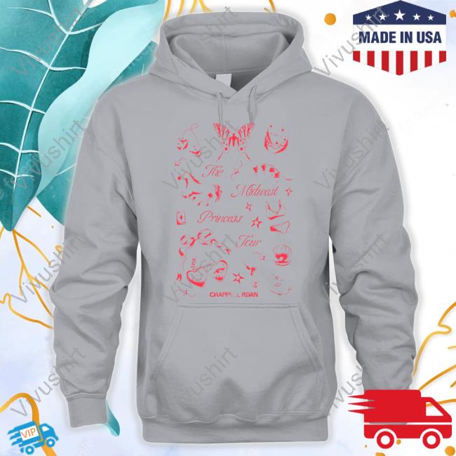 Iamchappellroan The Midwest Princess Australia 2023 Tour Hoodied Sweatshirt
