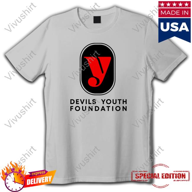 Dougie Hatmilton Wearing Devils Youth Foundation Tee