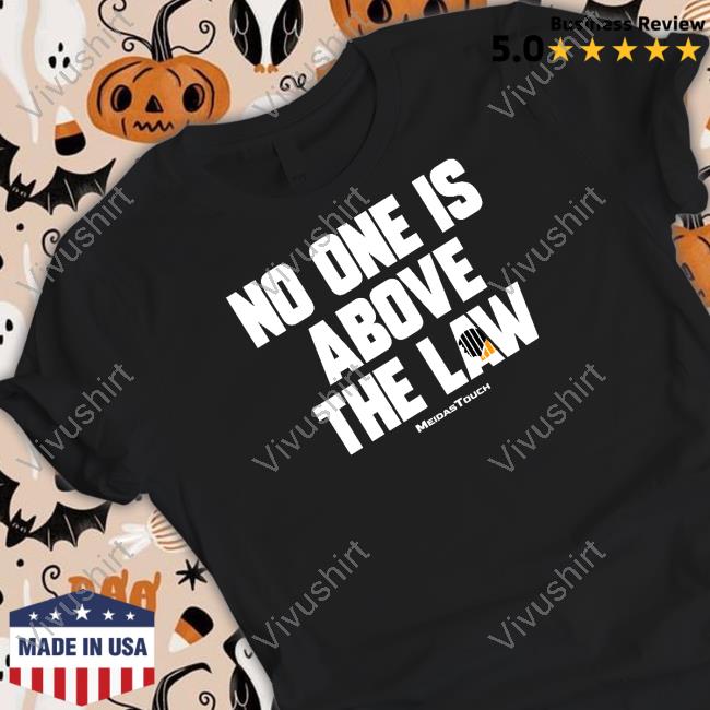 Meidastouch Store No One Is Above The Law Long Sleeve T Shirt