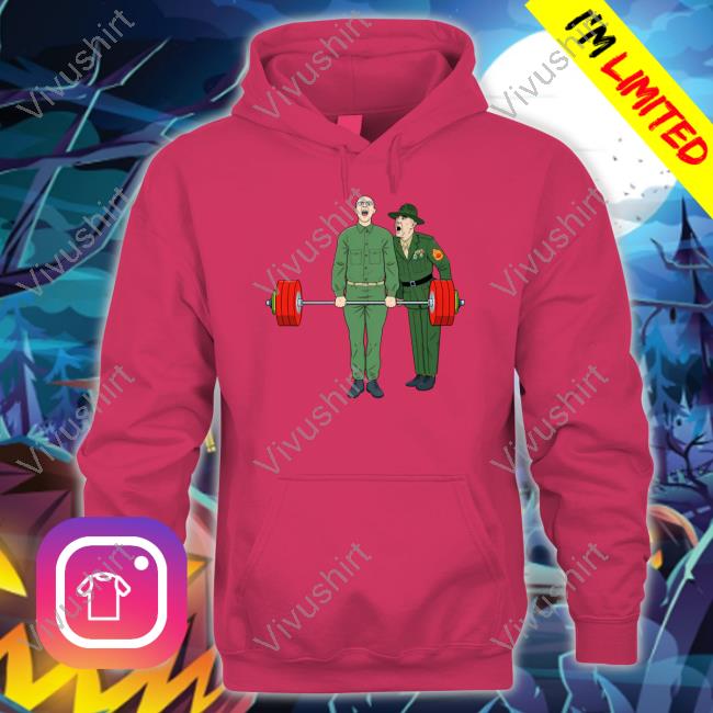 Dadman Walking Wearing Let Me See Your Deadlift Face Sweatshirt Barbell Voodoo Merch
