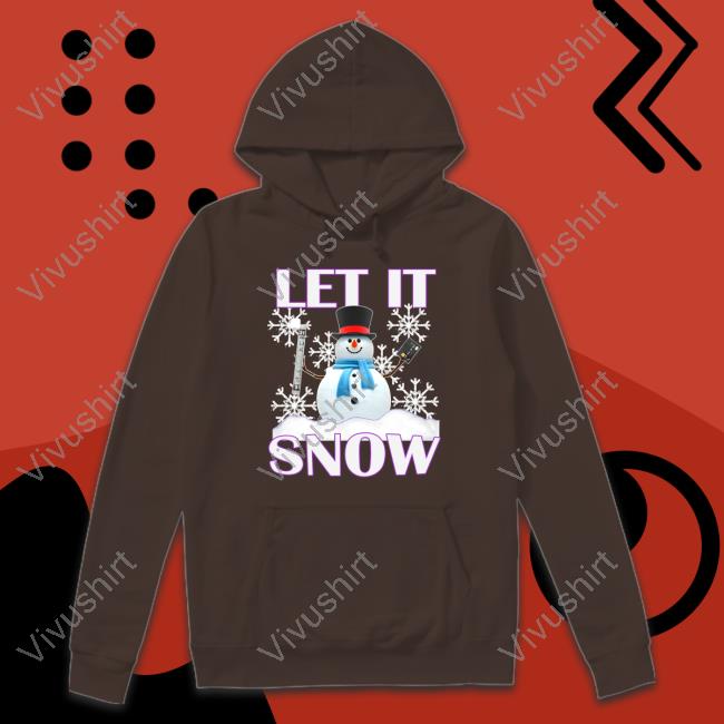 Hard Shirts Let It Snow Crewneck Sweatshirt