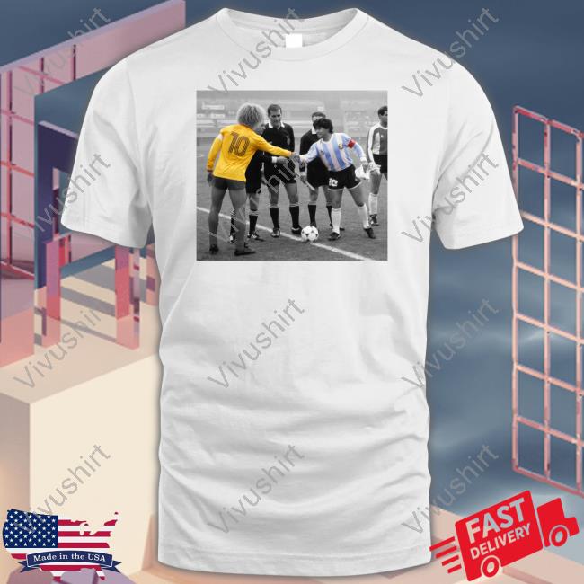 Aleliparoti Carlos Valderrama With Diego Maradona Sweatshirt Captain's Circle