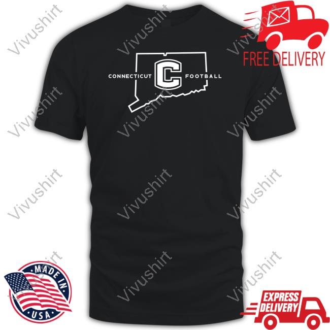 Connecticut C Football Tee