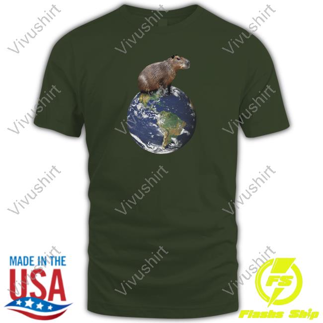 World Capybaraman Hoodie Capybaraman Merch World Capybaraman Long Sleeve T-Shirt