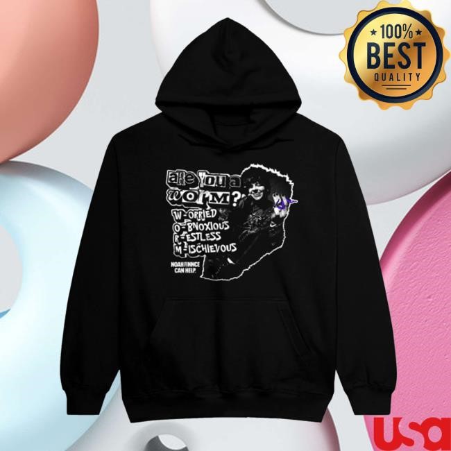 Noahfinnce Merch Store Shop Are You A Worm Unisex Sweatshirt
