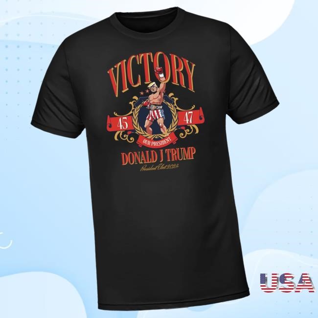 The Officer Tatum Store Victory Trump Black Sweatshirt