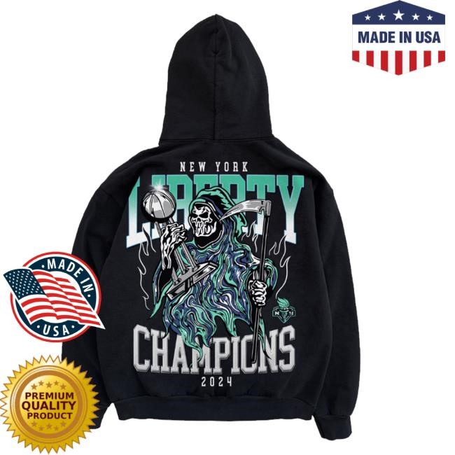 Official Warren Lotas Merch Liberty Reaper Champion Crewneck Sweatshirt
