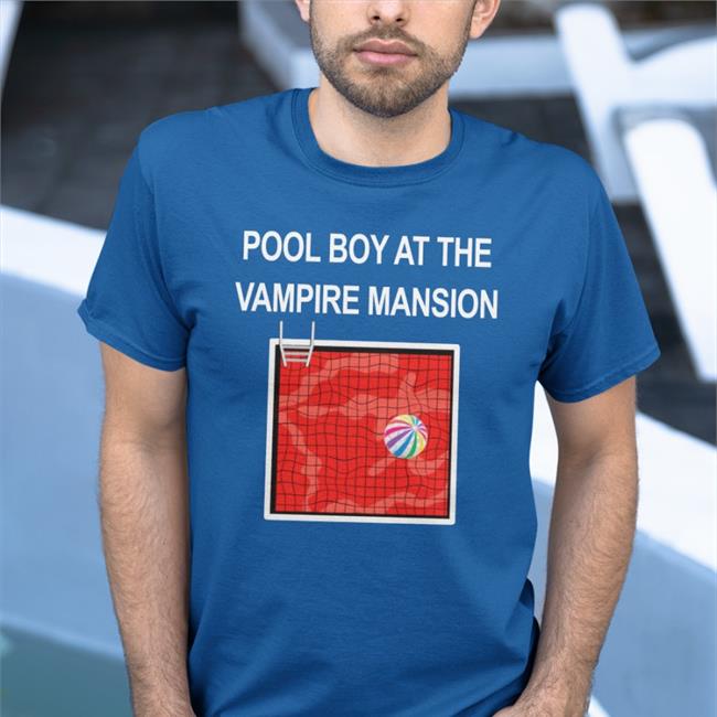 Pool Boy At The Vampire Mansion Hoodie D0cshartens