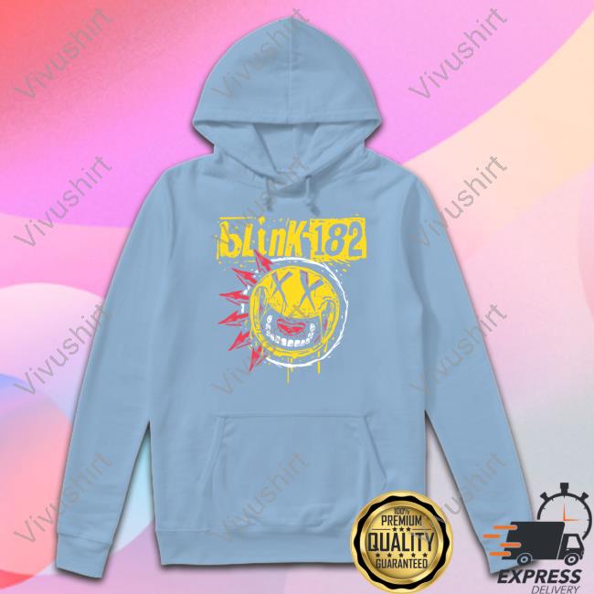 Blink182 Merch Punk Smiley T Shirt Punk Smiley Long Sleeve T Shirt