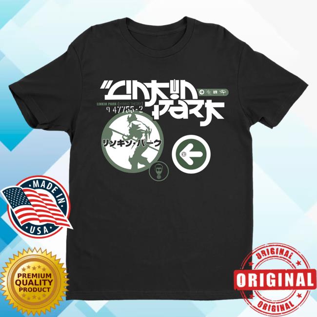 Official Linkin Park Merch Store Hybrid Theory Lp Soldier Black Long Sleeve T-Shirt LinkinPark Apparel Clothing Shop