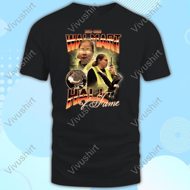 Official 2013-2023 Walmart Hall Of Fame Tee Shirt