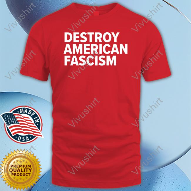Tommorello Merch Destroy American Fascism Tee Shirt