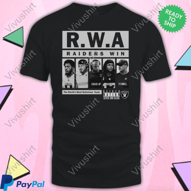 Rwa Raiders Win The World's Most Notorious Team New Shirt
