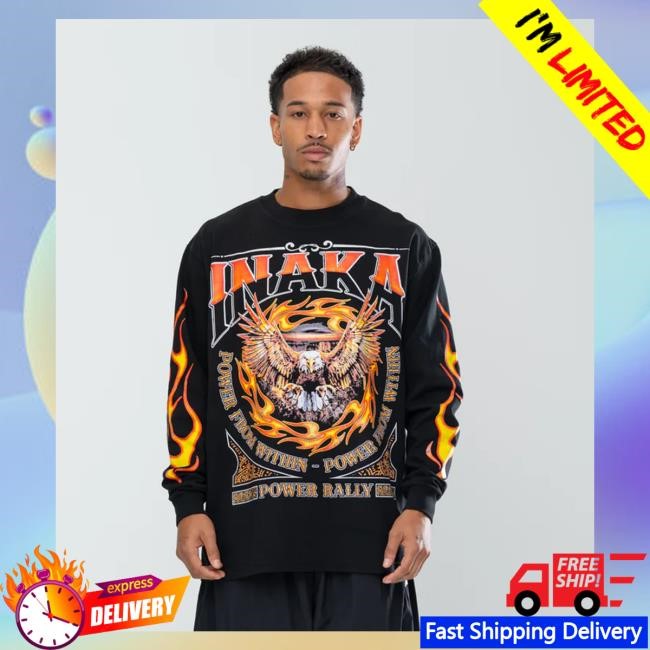 Inaka Power Merch Store Shop Inaka Flame Eagle New Shirt
