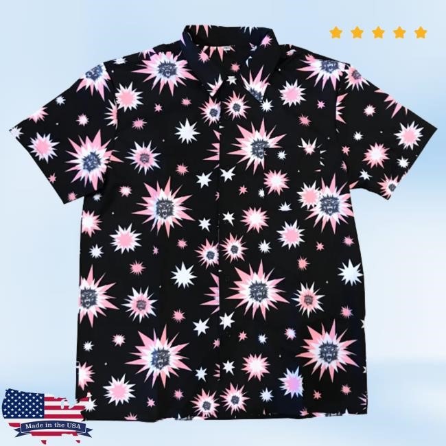 Official Merch Connection Inc Merch Tiger Army - Tiger Burst Button-Up Funny Shirt