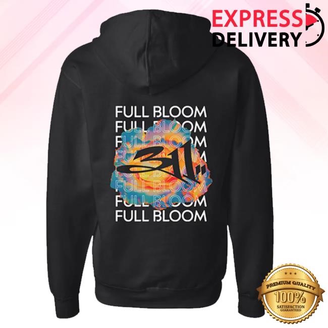 Official Store.311 Merch Full Bloom Zip Up Shirt