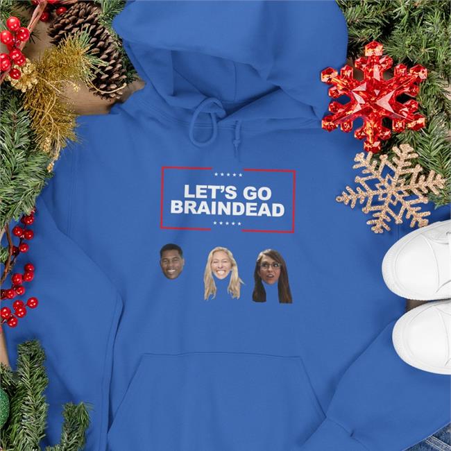Joe Biden Let's Go Braindead T Shirts Scary Larry