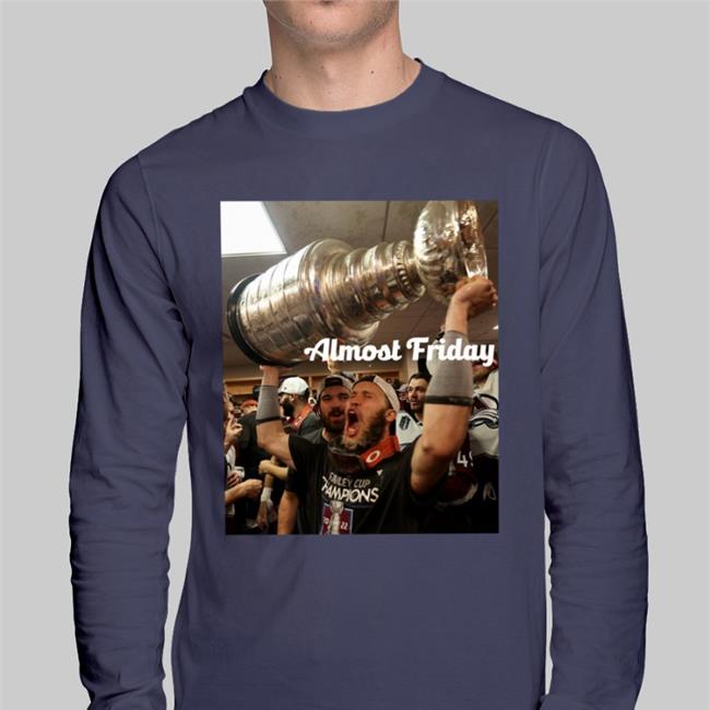 Logan O'connor Bring Cup 2017 Almost Friday Hoodie Colorado Avalanche