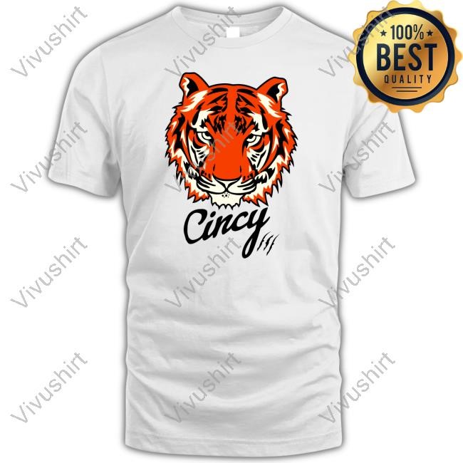 Cincy The Tiger Head Shirt
