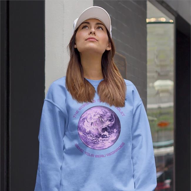 The World Is Turning Violet Send Your Beau Regardes Shirt
