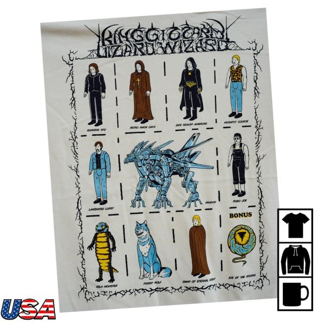 Pdoomrecords Merch Store King Gizzard And The Lizard Wizard Long Sleeve Shirt