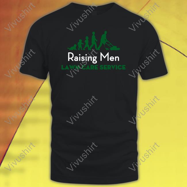 Raising Men Lawn Care Service Christmas T Shirt Iamrodneysmith Iamrodneysmith Raising Men Lawn Care Service Christmas Tee