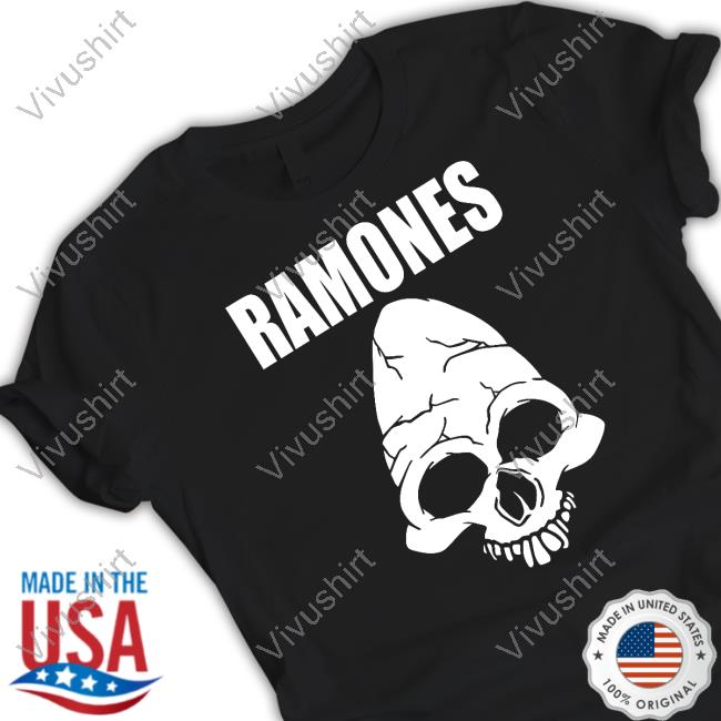 Cm Punk Wearing Ramones Skull Hoodie