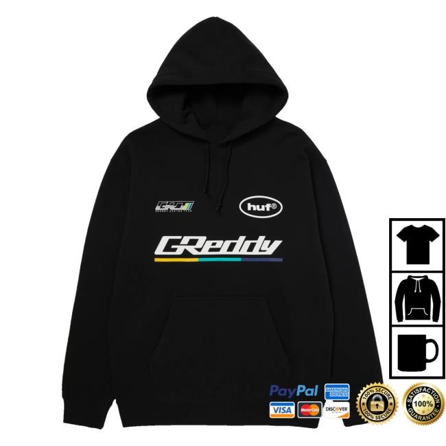 Huf X Greddy Drift Pullover Hoodie