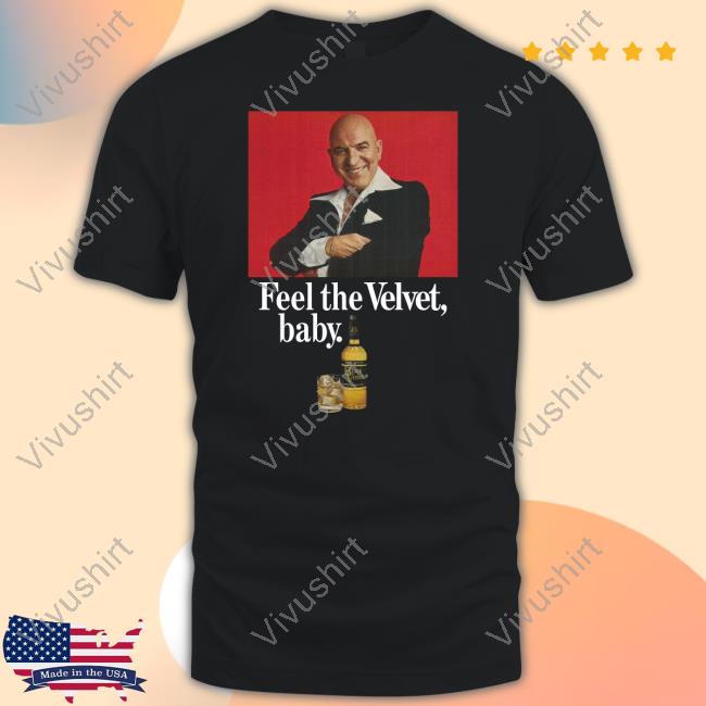 Motorhead711 Telly Savalas Feel The Velvet Baby Shirt