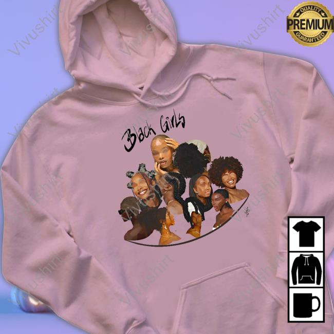 Smard Art Merch Black Girls Sand Tee Shirts
