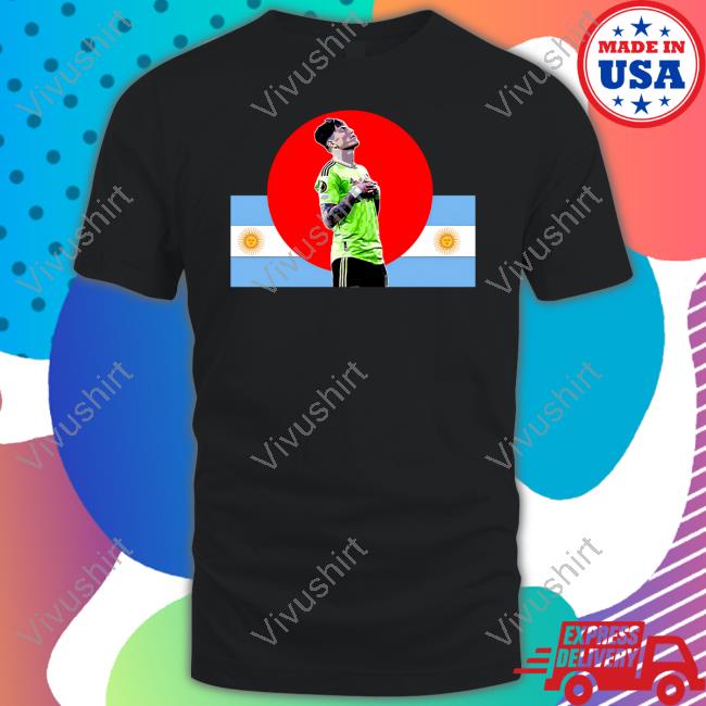 Garnacho Argentina T Shirt Red Manc Designs Merch