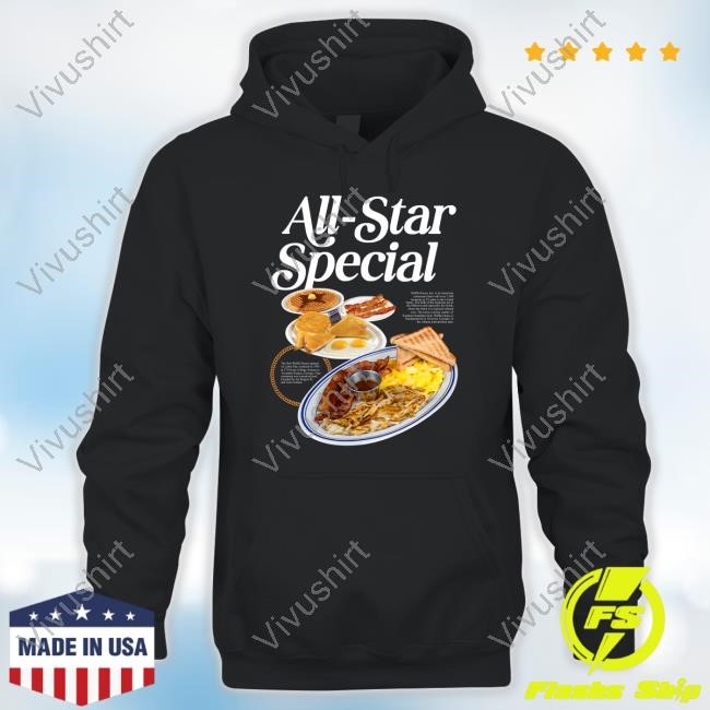 All Star Special Breakfast Hoodie