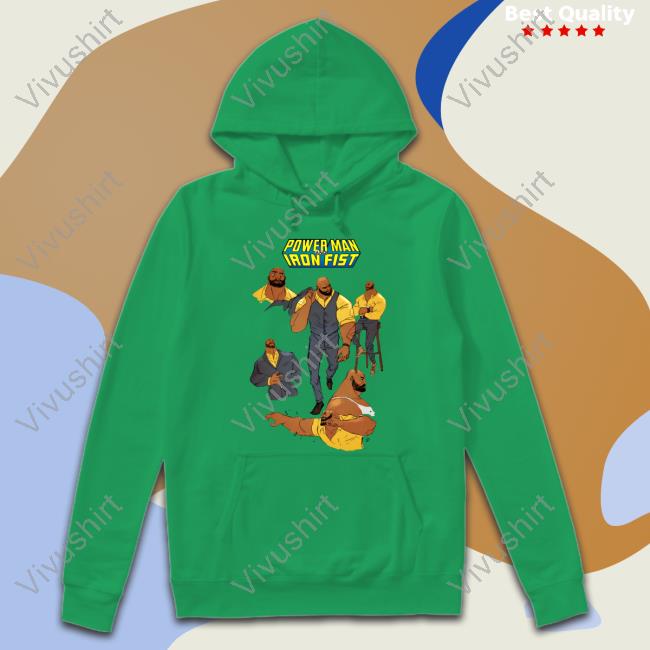 Theedcstan Power Man And Iron Fist Luke Cage Tee Power Man And Iron Fist Luke Cage Hoodie