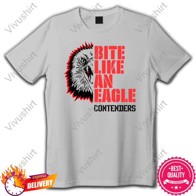 Contenders X Cobra Kai Merch Bite Like An Eagle Contenders T Shirts