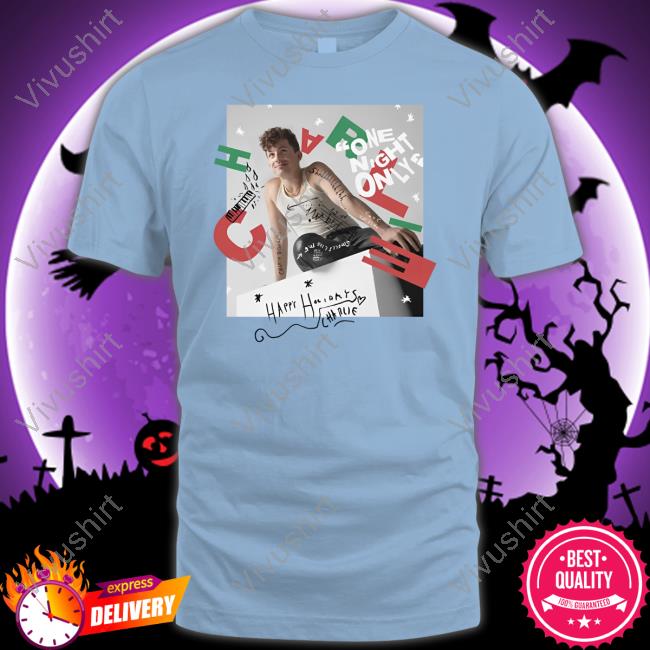 One Night Only Happy Holidays Charlie T Shirt One Night Only Happy Holidays Charlie Shirt