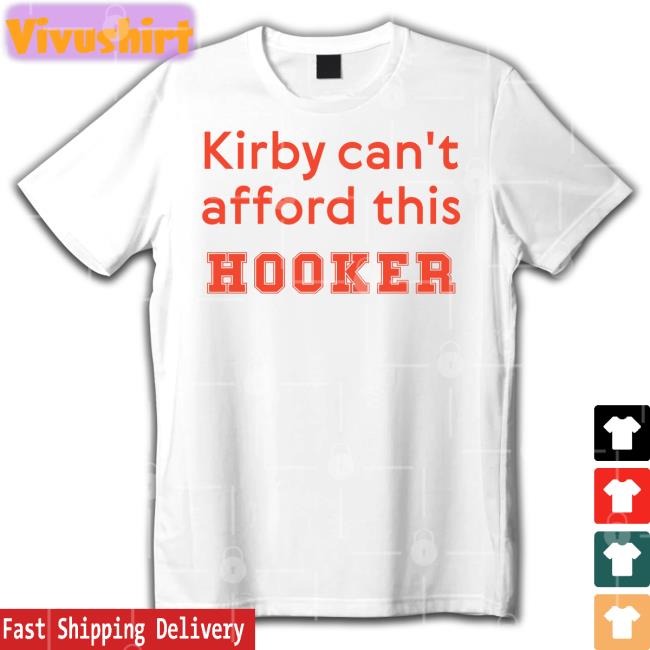 Nocontextcfb Kirby Can't Afford This Hooker Tee