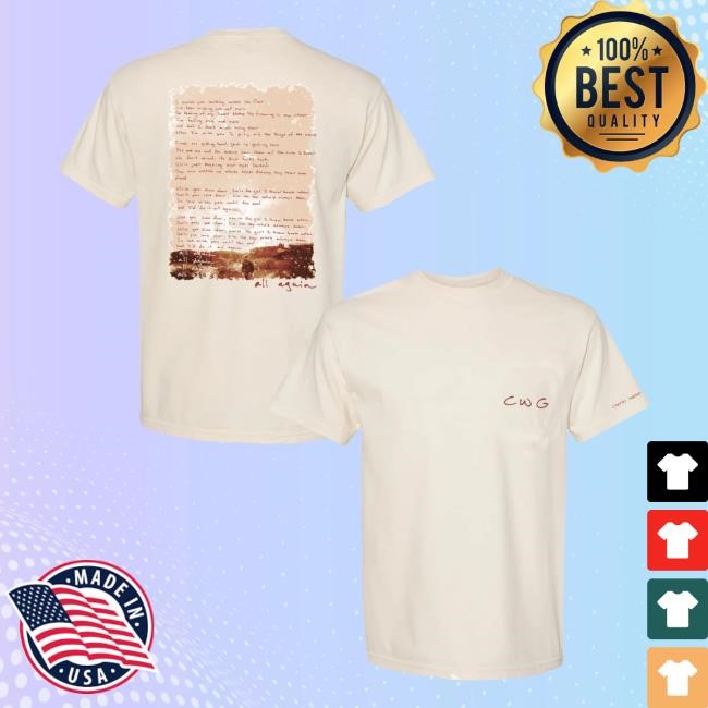 Charles Wesley Godwin Official Shop All Again Ss Short Sleeve Tee