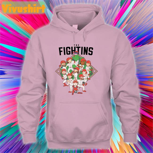 Philastrations Studio The Fightins Funny T Shirt Philadelphia Phillies Postseason The Fightins Sweatshirt