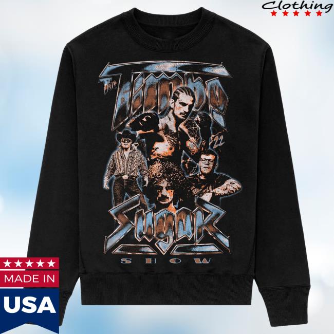 Official The Suga Merch Shop Timbosugarshow Retro Long Sleeve Sugashop Store