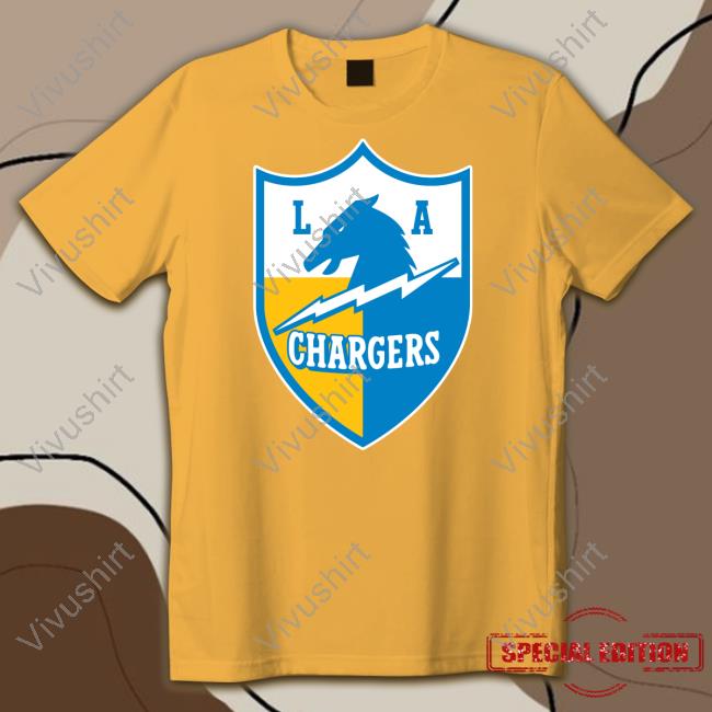 Shayla Wearing Los Angeles Chargers Vintage Shield Logo Shirt Shayla Wearing Los Angeles Chargers Vintage Shield Logo T Shirts