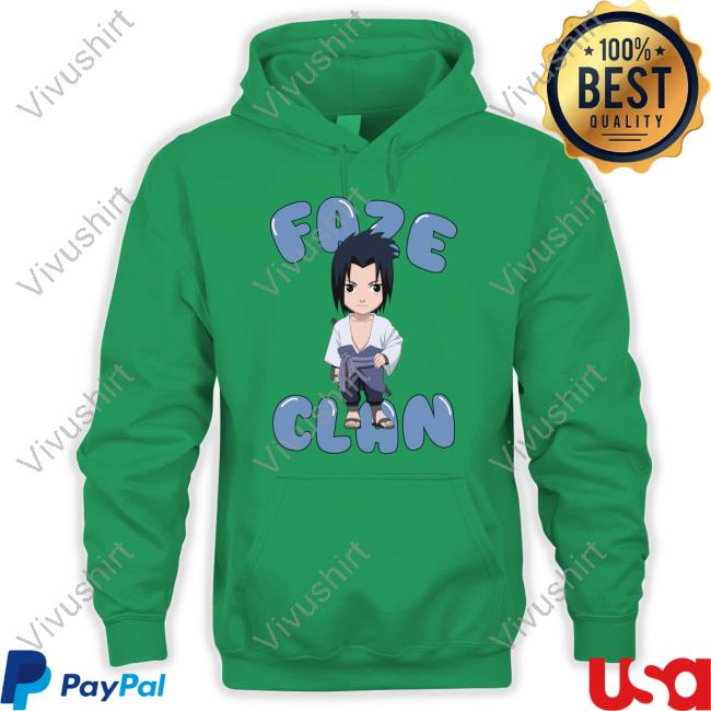 Faze Clan Uchiha Sasuke Shirt, T Shirt, Hoodie, Sweater, Long Sleeve T-Shirt And Tank Top
