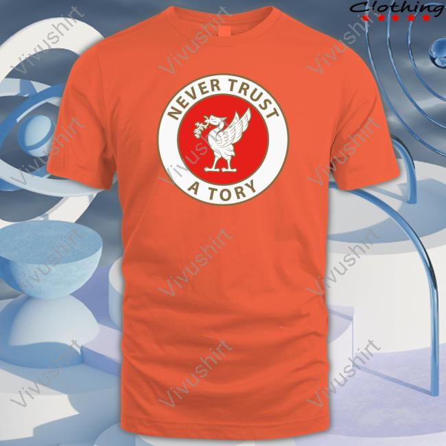 Never Trust A Tory Logo Tee