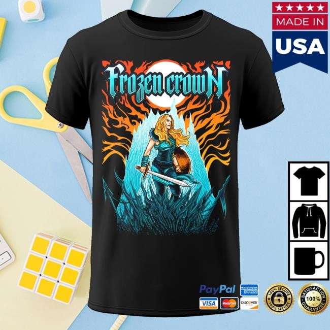 Frozen Crown Shieldmaiden Funny Shirt
