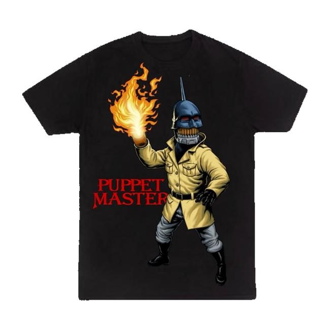 Bull Airs Merch Torch Puppet Master Tee Shirt