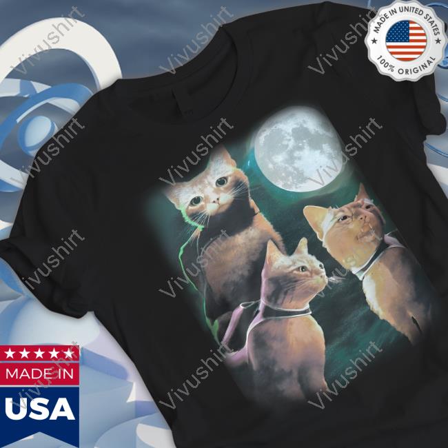Annapurna Interactive Three Cats The Moon Tee Shirt